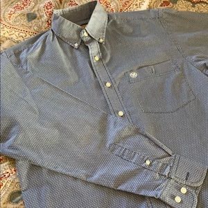 Small Wrangler blue shirt great condition